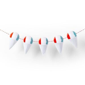 4th of July Pennants and Banners Snowcones - Bullseye's Playground™